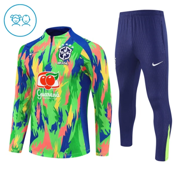 Brazilië Trainingssweaterset Kinderen 25/26 Groente