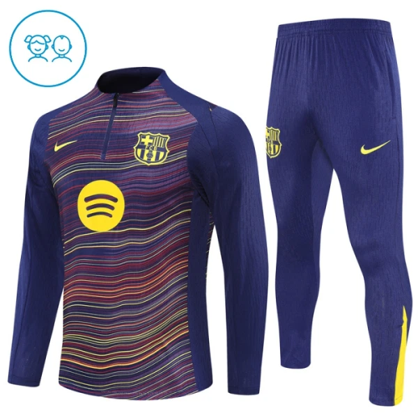 FC Barcelona Trainingssweaterset Kinderen 25/26 Marine