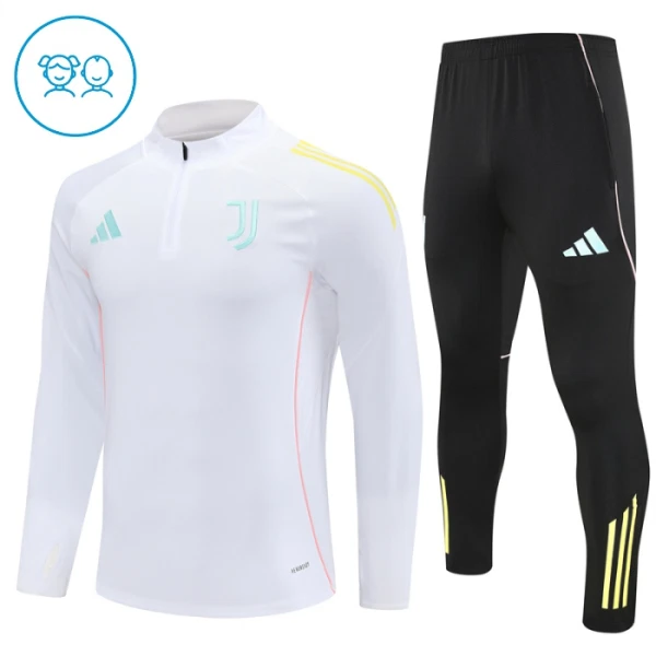 Juventus Trainingssweaterset Kinderen 25/26 Wit