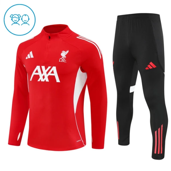 Liverpool Trainingssweaterset Kinderen 25/26 Rood Liverpool Trainingssweaterset Kinderen 25/26 Rood