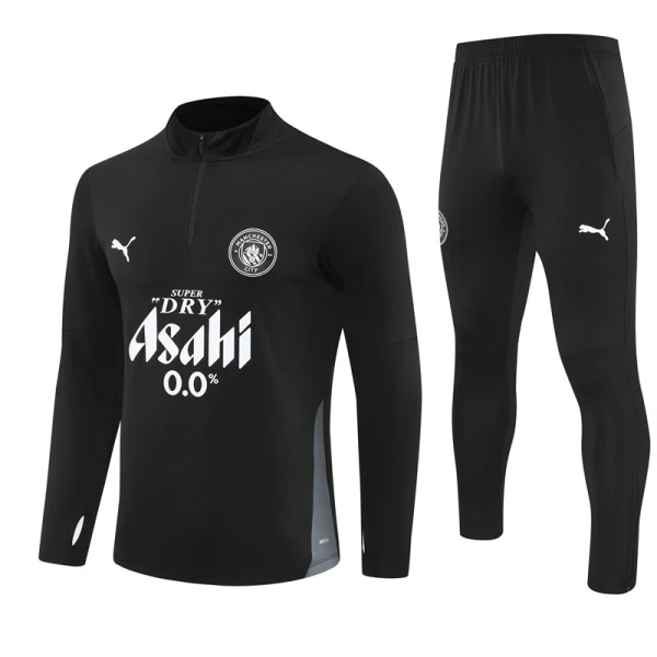 Manchester City Trainingssweaterset 25/26 Zwart