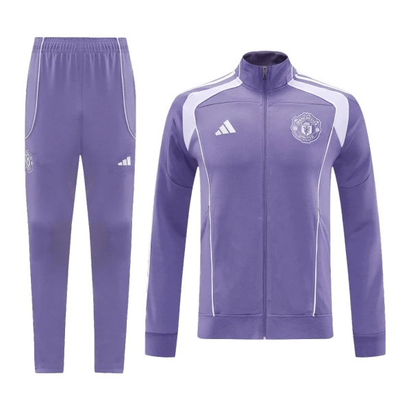Manchester United Trainingsjack Pak 25/26 Paars