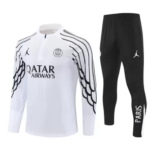 Paris Saint-Germain Trainingssweaterset 25/26 Wit Paris Saint-Germain Trainingssweaterset 25/26 Wit