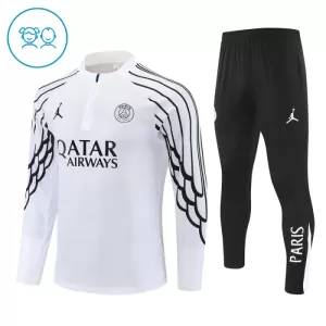 Paris Saint-Germain Trainingssweaterset Kinderen 25/26 Wit Paris Saint-Germain Trainingssweaterset Kinderen 25/26 Wit