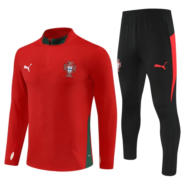 Portugal Trainingssweaterset 25/26 Rood Portugal Trainingssweaterset 25/26 Rood