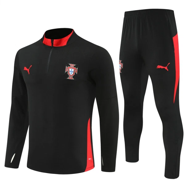 Portugal Trainingssweaterset 25/26 Zwart