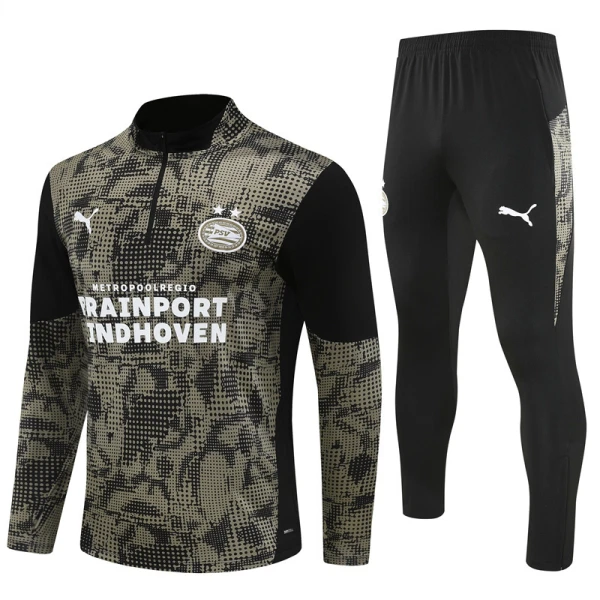 PSV Eindhoven Trainingssweaterset 25/26 Zwart PSV Eindhoven Trainingssweaterset 25/26 Zwart