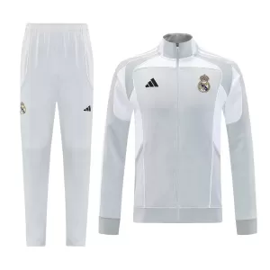 Real Madrid Trainingsjack Pak 25/26 Grijs Real Madrid Trainingsjack Pak 25/26 Grijs