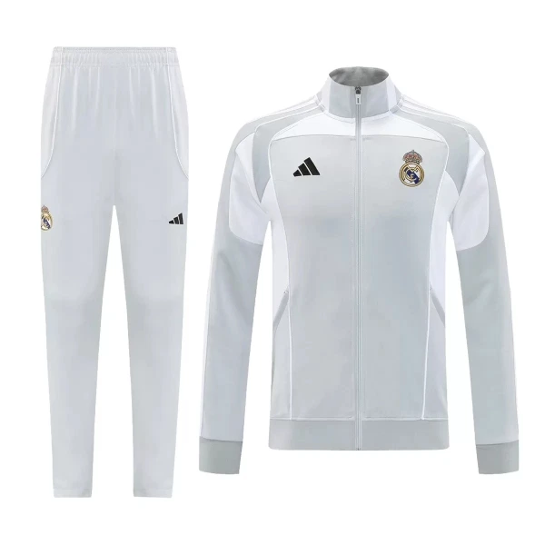 Real Madrid Trainingsjack Pak 25/26 Grijs