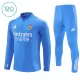 Real Madrid Trainingssweaterset Kinderen 25/26 Blauw Real Madrid Trainingssweaterset Kinderen 25/26 Blauw