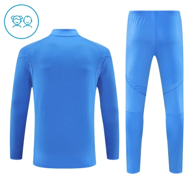 Real Madrid Trainingssweaterset Kinderen 25/26 Blauw