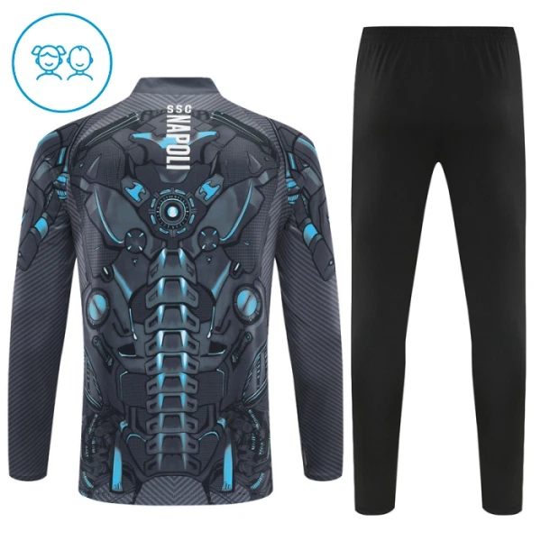 SSC Napoli Trainingssweaterset Kinderen 25/26 Zwart