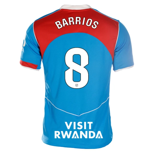 Atlético Madrid Barrios 8 Derde Shirt 25/26 Atlético Madrid Barrios 8 Derde Shirt 25/26