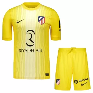Atlético Madrid Doelman Tenue Kinderen 25/26 Geel