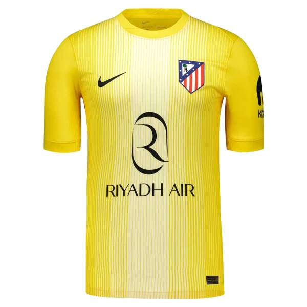 Atlético Madrid Doelman Tenue Kinderen 25/26 Geel