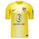 Atlético Madrid Doelman Tenue Kinderen 25/26 Geel