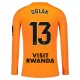 Atlético Madrid Jan Oblak 13 Doelman Shirt 25/26 Lange Mouwen Oranje