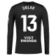 Atlético Madrid Jan Oblak 13 Doelman Shirt 25/26 Lange Mouwen Zwart Atlético Madrid Jan Oblak 13 Doelman Shirt 25/26 Lange Mouwen Zwart