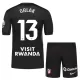 Atlético Madrid Jan Oblak 13 Doelman Tenue Kinderen 25/26 Zwart