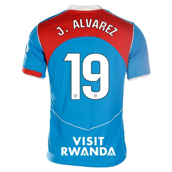 Atlético Madrid Julián Álvarez 19 Derde Tenue Kinderen 25/26