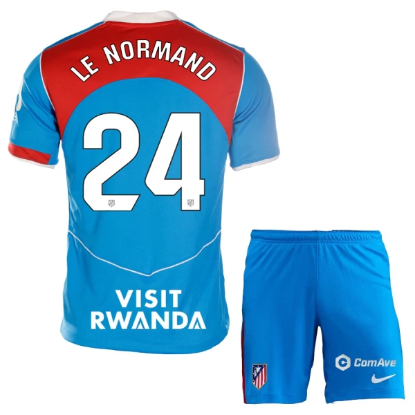 Atlético Madrid Le Normand 24 Derde Tenue Kinderen 25/26