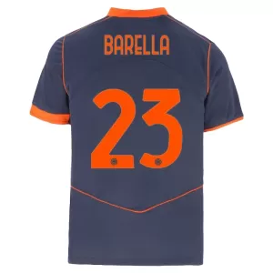 Inter Milan Barella 23 Derde Shirt 25/26 Inter Milan Barella 23 Derde Shirt 25/26