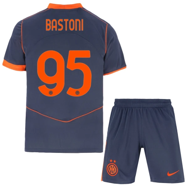 Inter Milan Bastoni 95 Derde Tenue Kinderen 25/26