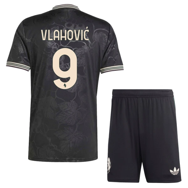 Juventus Dušan Vlahovic 9 Derde Tenue Kinderen 25/26 Juventus Dušan Vlahovic 9 Derde Tenue Kinderen 25/26