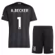 Liverpool Alisson Becker 1 Doelman Tenue Kinderen 25/26 Zwart Liverpool Alisson Becker 1 Doelman Tenue Kinderen 25/26 Zwart