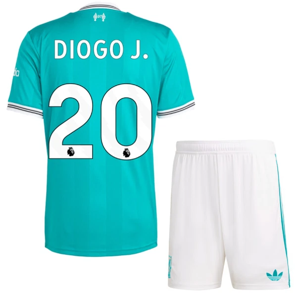 Liverpool Diogo Jota 20 Derde Tenue Kinderen 25/26