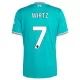 Liverpool Florian Wirtz 7 Derde Tenue Kinderen 25/26