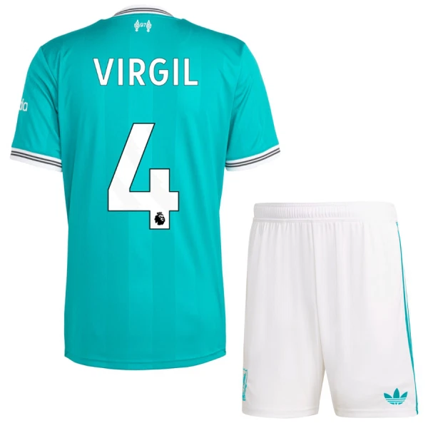Liverpool Virgil van Dijk 4 Derde Tenue Kinderen 25/26