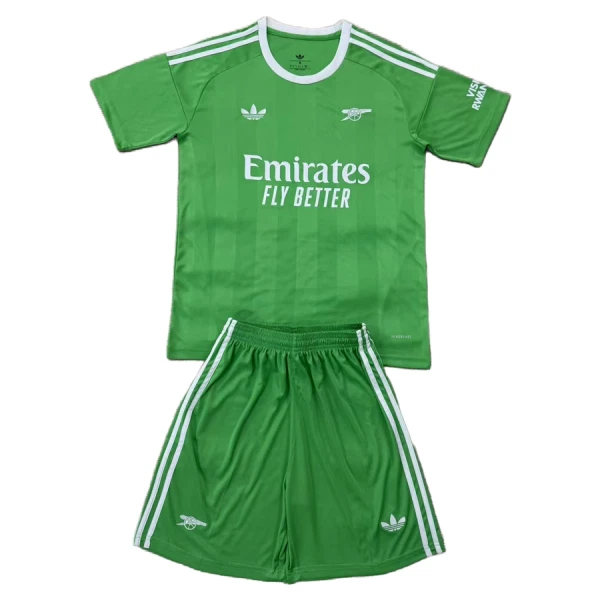 Arsenal Doelman Tenue Kinderen 25/26 Groente