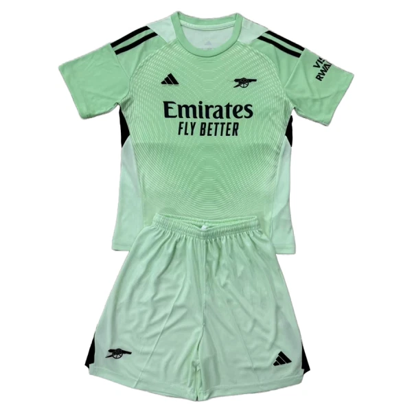 Arsenal Doelman Tenue Kinderen 25/26 Groente