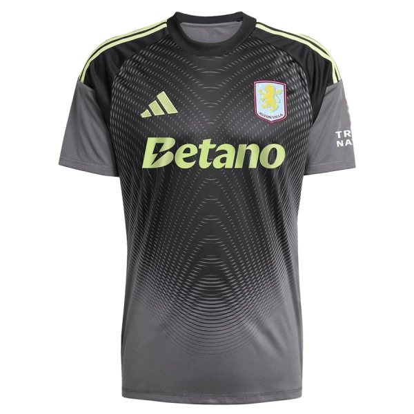 Aston Villa Doelman Shirt 25/26 Zwart