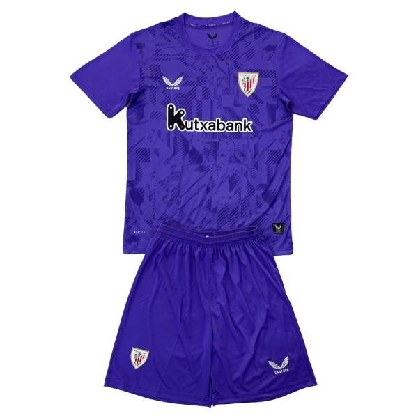 Athletic Bilbao Doelman Tenue Kinderen 25/26 Paars