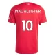 Liverpool Alexis Mac Allister 10 Thuisshirt 25/26