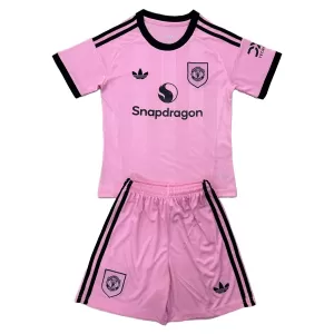 Manchester United Doelman Tenue Kinderen 25/26 Roze Manchester United Doelman Tenue Kinderen 25/26 Roze