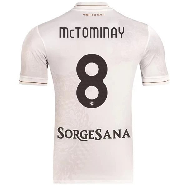 SSC Napoli McTominay 8 Uitshirt 25/26 SSC Napoli McTominay 8 Uitshirt 25/26