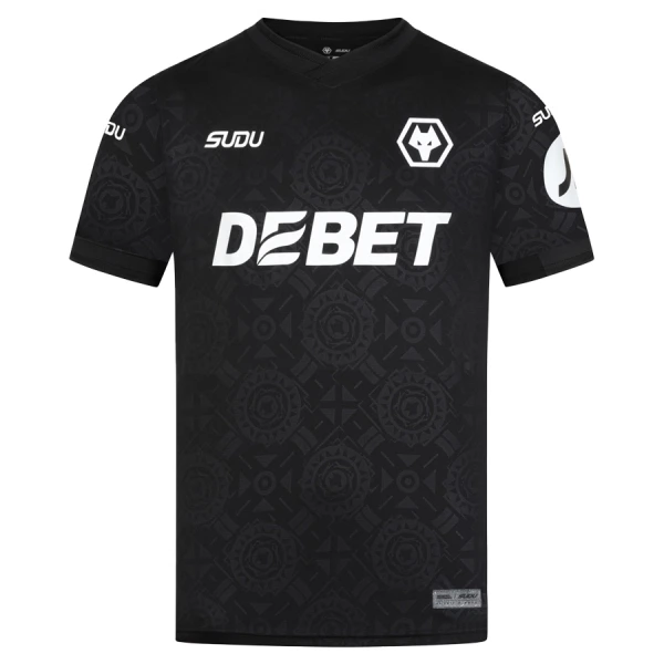 Wolverhampton Wanderers Doelman Shirt 25/26 Zwart