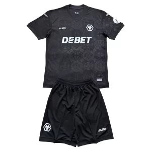 Wolverhampton Wanderers Doelman Tenue Kinderen 25/26 Zwart Wolverhampton Wanderers Doelman Tenue Kinderen 25/26 Zwart