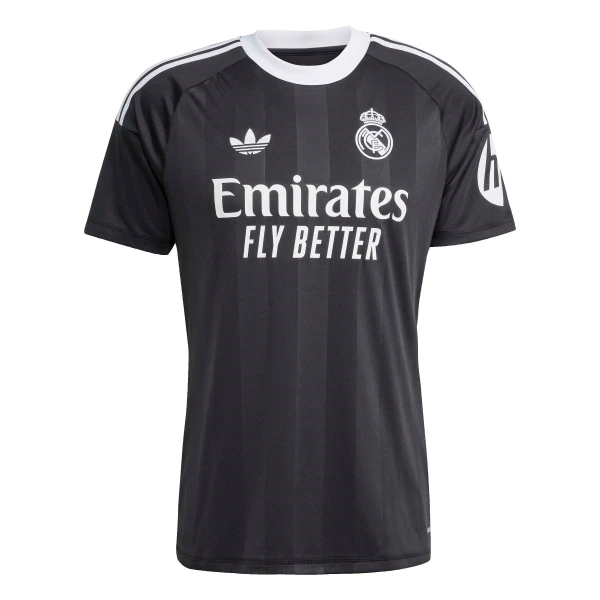 Real Madrid Doelman Shirt 25/26 Zwart