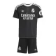 Real Madrid Doelman Tenue Kinderen 25/26 Zwart Real Madrid Doelman Tenue Kinderen 25/26 Zwart