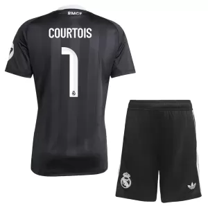 Real Madrid Thibaut Courtois 1 Doelman Tenue Kinderen 25/26 Zwart Real Madrid Thibaut Courtois 1 Doelman Tenue Kinderen 25/26 Zwart