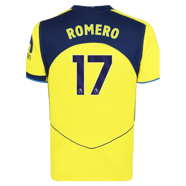 Tottenham Hotspur Cristian Romero 17 Derde Tenue Kinderen 25/26