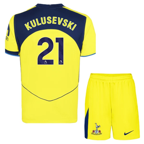 Tottenham Hotspur Dejan Kulusevski 21 Derde Tenue Kinderen 25/26