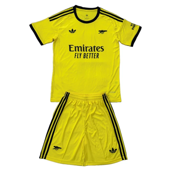 Arsenal Doelman Tenue Kinderen 25/26 Geel Arsenal Doelman Tenue Kinderen 25/26 Geel