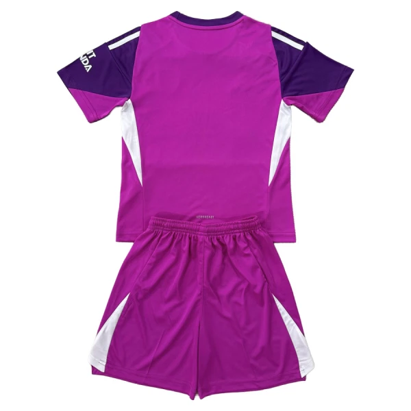 Arsenal Doelman Tenue Kinderen 25/26 Paars