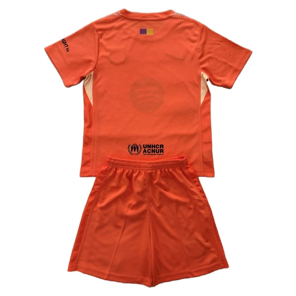 FC Barcelona Doelman Tenue Kinderen 25/26 Oranje
