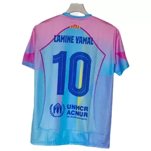FC Barcelona Lamine Yamal 10 Shirt 25/26 Blauw Speciaal FC Barcelona Lamine Yamal 10 Shirt 25/26 Blauw Speciaal